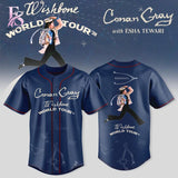 Conan Gray Wishbone World Tour 2026 Baseball Jersey
