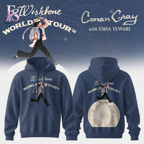 Conan Gray Wishbone World Tour 2026 Limited Hoodie