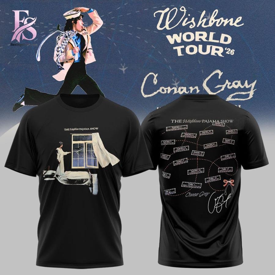 Conan Gray Wishbone World Tour Shirt