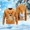 Corgi Dog Ugly Christmas Sweater