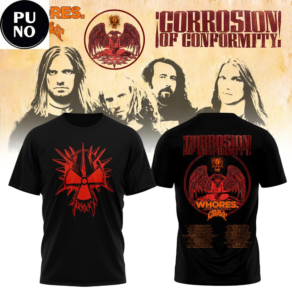 Corrosion of Conformity 2026 North American Headlining Tour Hoodie T-Shirt