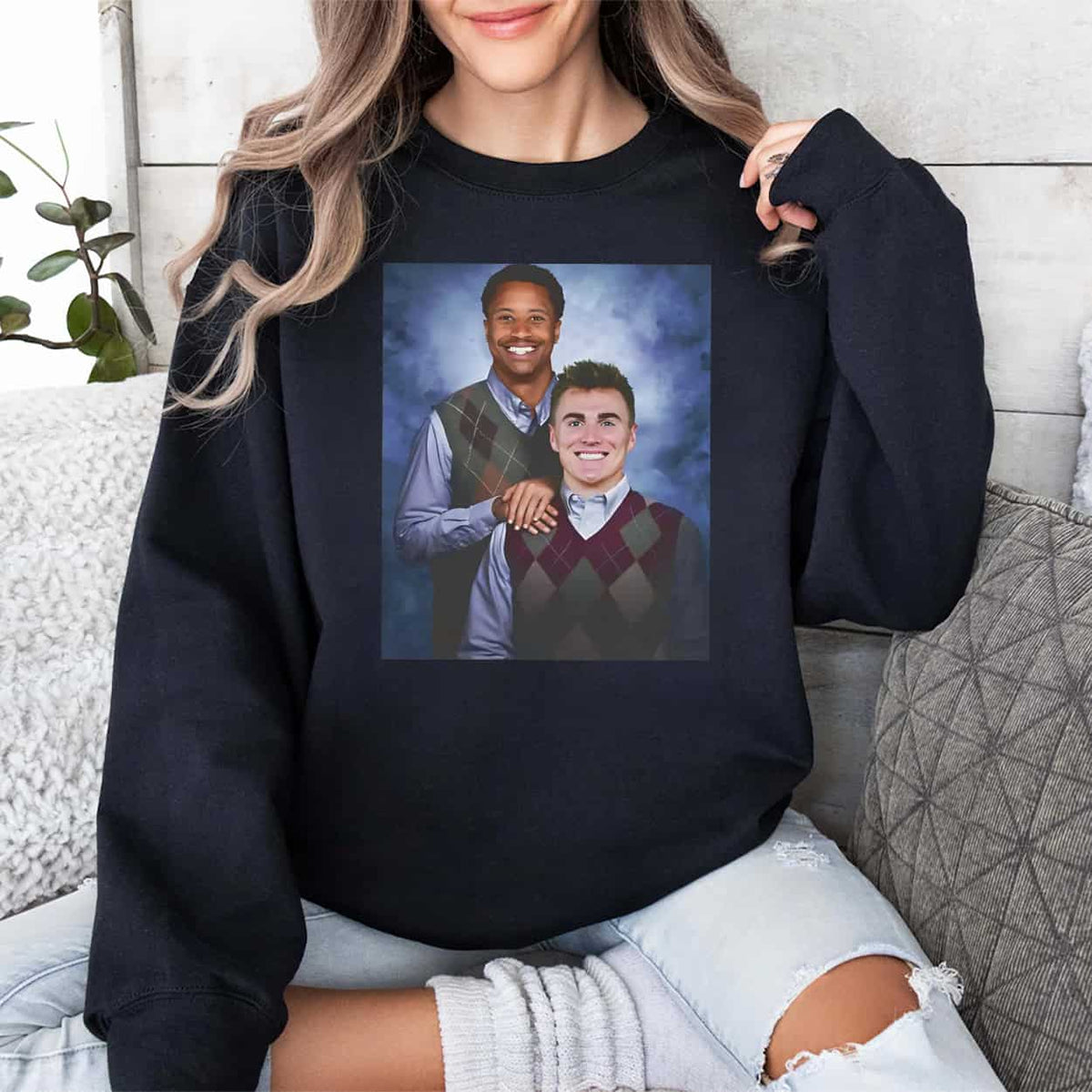 Courtland Sutton Bo Nix Step Brothers Shirt