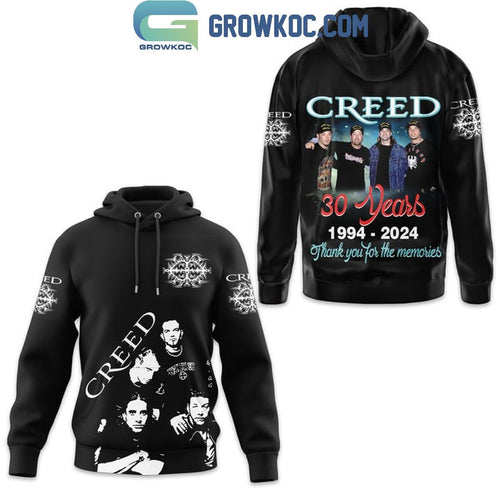 Creed 30 Years 1994-2024 Thank You Hoodie T Shirt