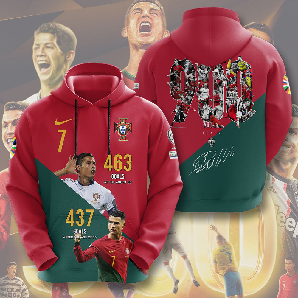 Cristiano Ronaldo x Portugal National Football Team 3D Apparel – HUNGVV 7059