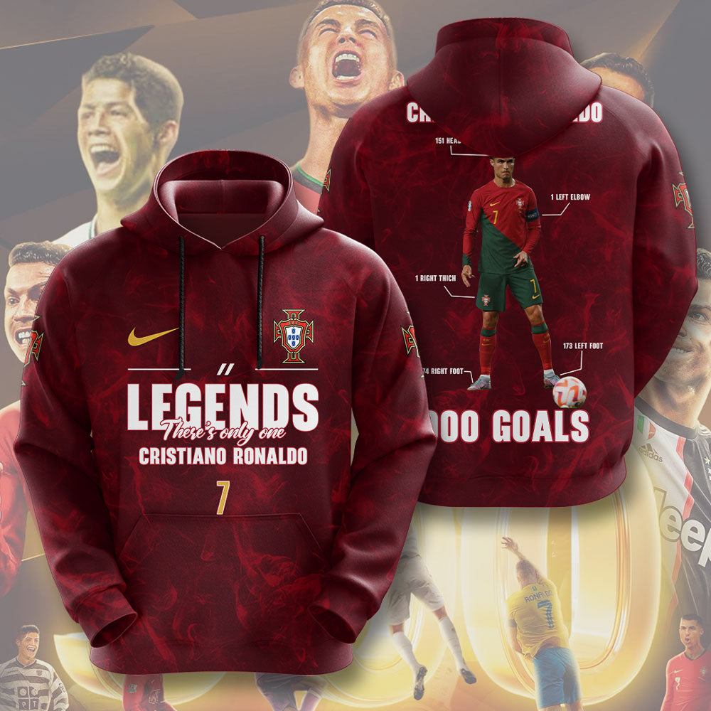 Cristiano Ronaldo x Portugal National Football Team 3D Apparel – HUNGVV 7063