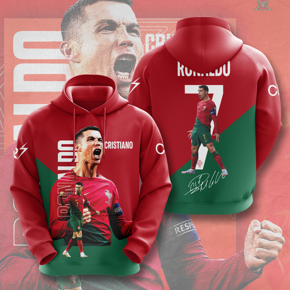 Cristiano Ronaldo x Portugal National Football Team 3D Apparel – HOATT 5480