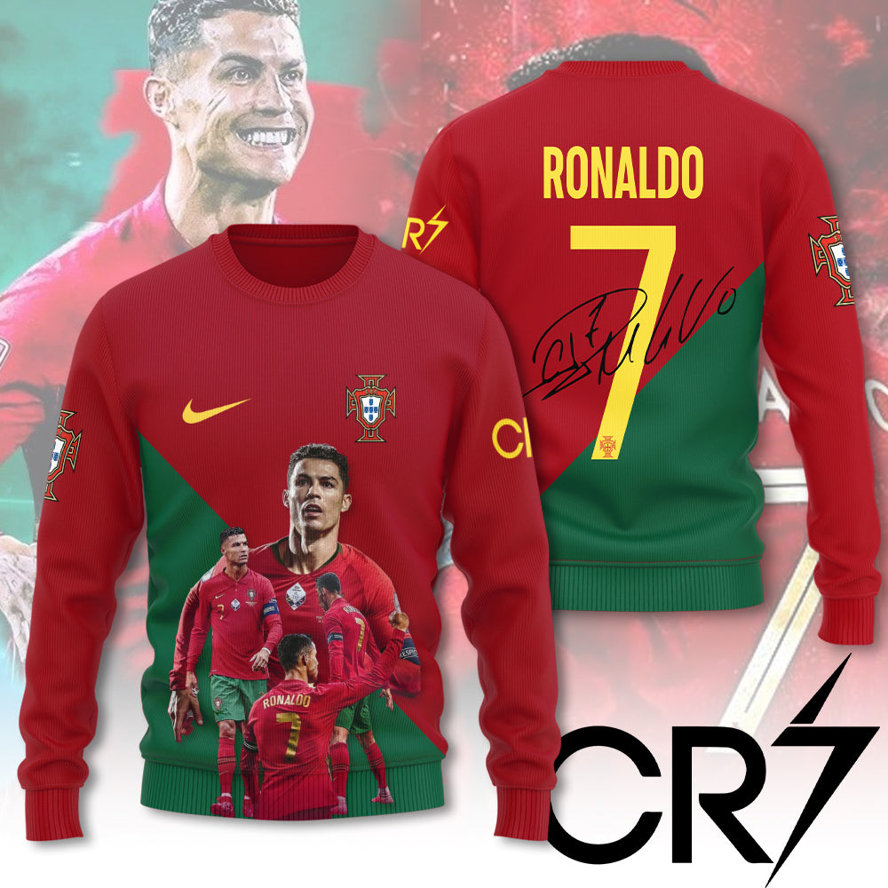 Cristiano Ronaldo x Portugal National Football Team 3D Apparel – HOATT 5444