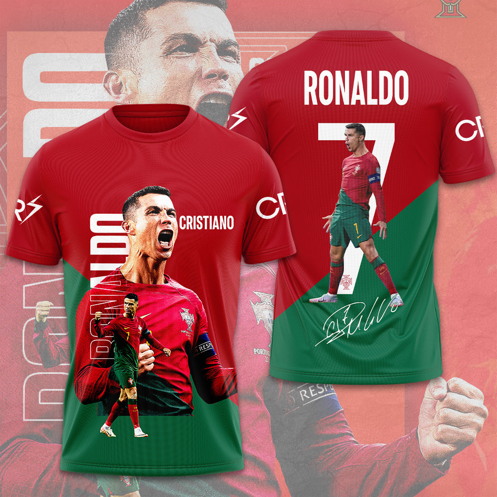 Cristiano Ronaldo x Portugal National Football Team 3D Apparel – HOATT 5480