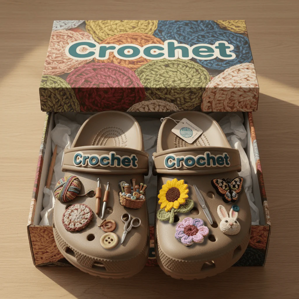 Crochet Croc Charms 2026