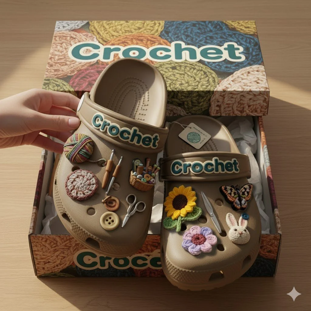 Crochet Croc Charms 2026