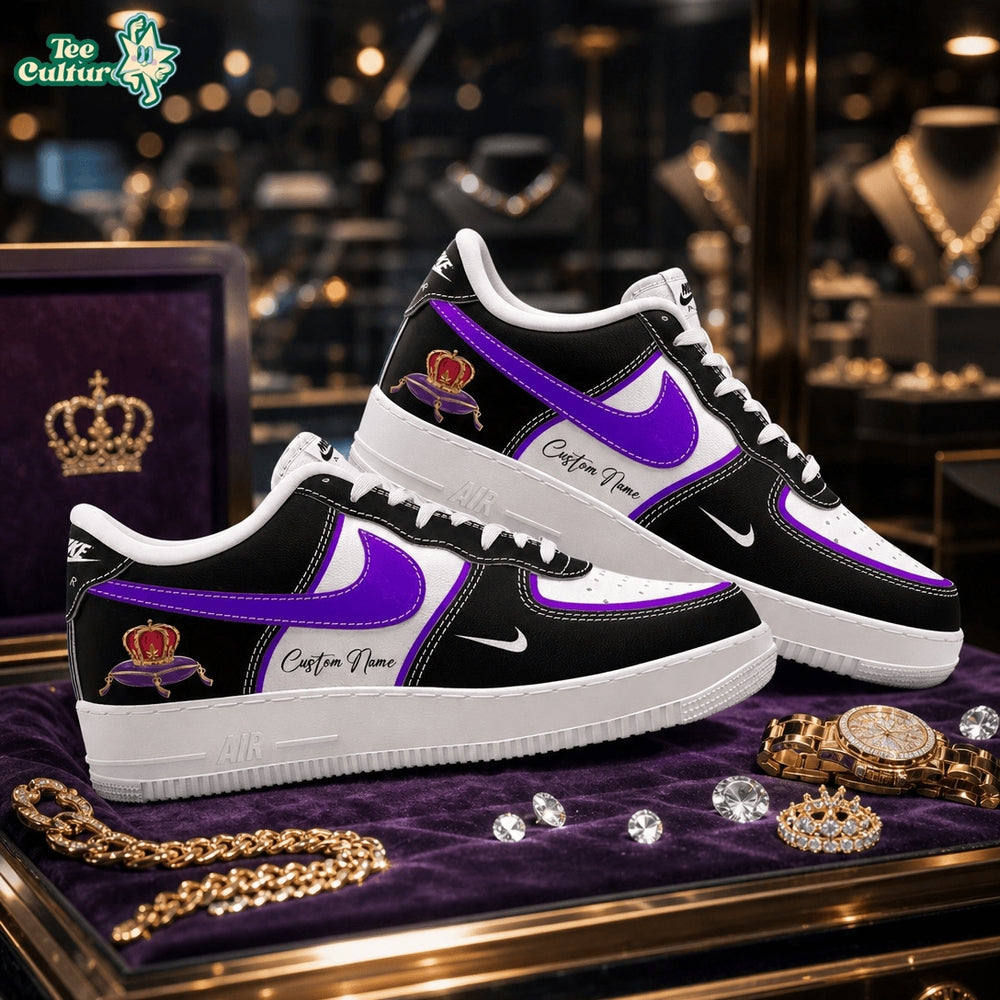 Crown Royal Custom Print Name Sneakers