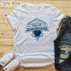 Crystal Diamond Dallas Mavericks Basketball Star T-Shirt