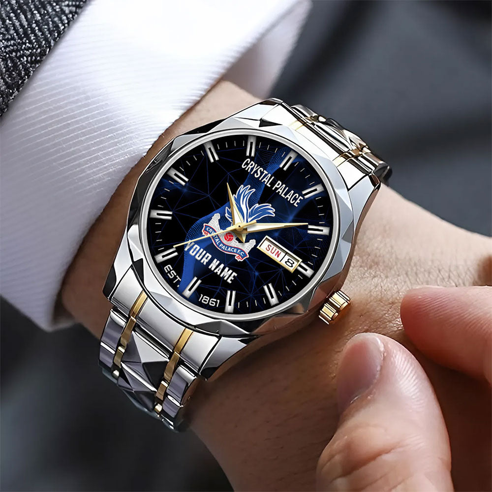 Personalized Crystal Palace FC Alloy Luxury Quartz Watch - TANTN23557