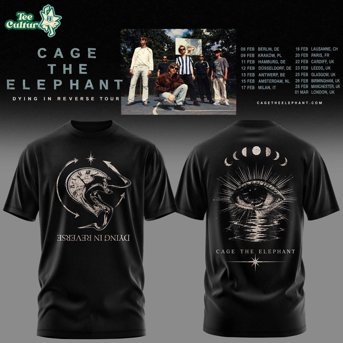 Cte – Dying In Reverse Tour 2027 Shirt