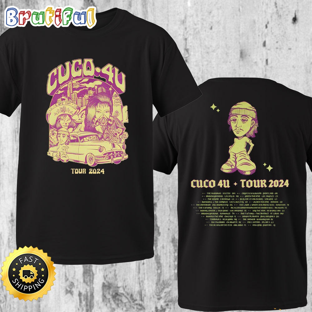 Cuco 4U Tour 2024 Vintage T Shirt