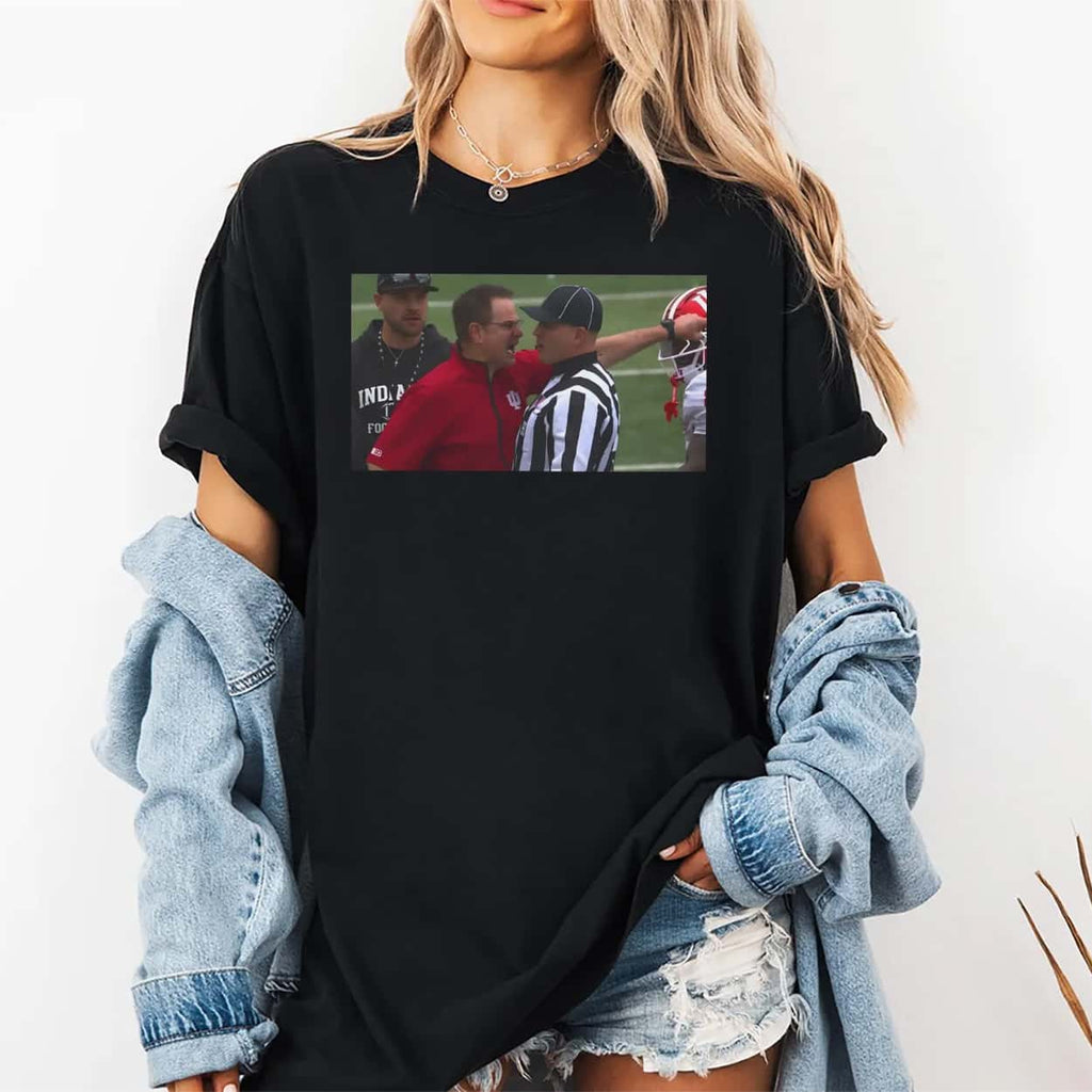 Curt Cignetti Blew Up At A Ref Shirt