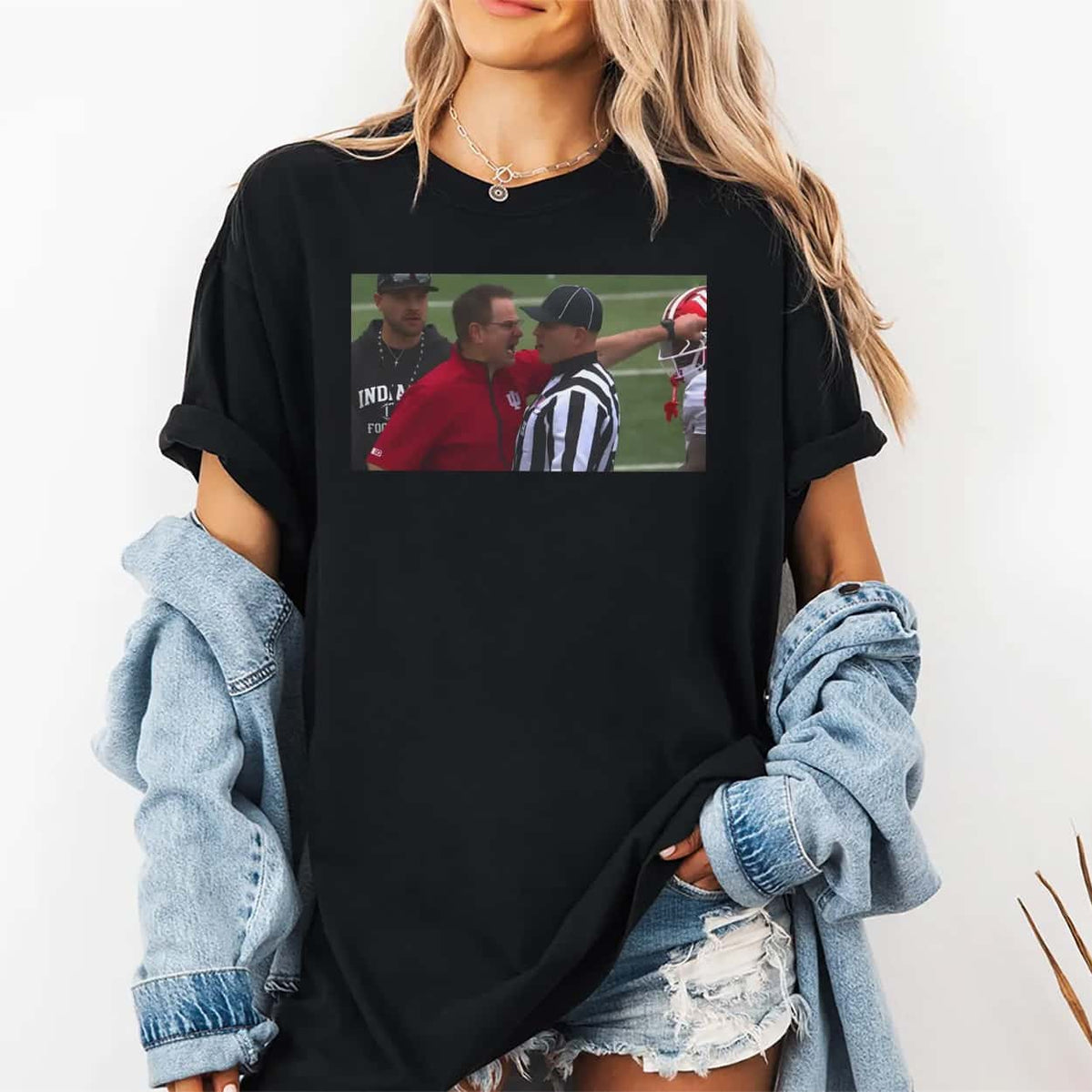 Curt Cignetti Blew Up At A Ref Shirt