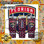 Custom Florida Panthers Tumbler Personalized 40Oz Plaid Stanley Cup