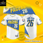 Custom Indiana Pacers Baseball Jersey