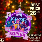 Custom Kpop Demon Hunter Ornament