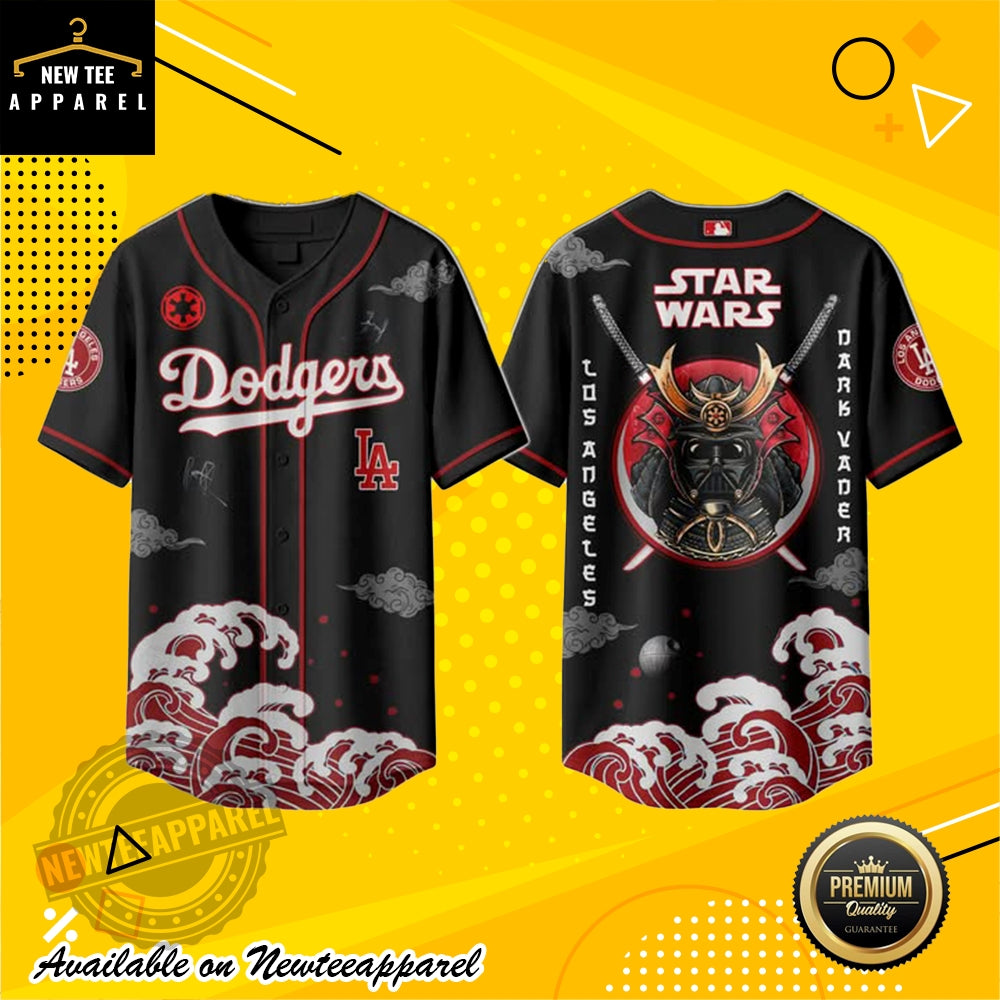 Custom Los Angeles Dodgers Star Wars Baseball Jersey