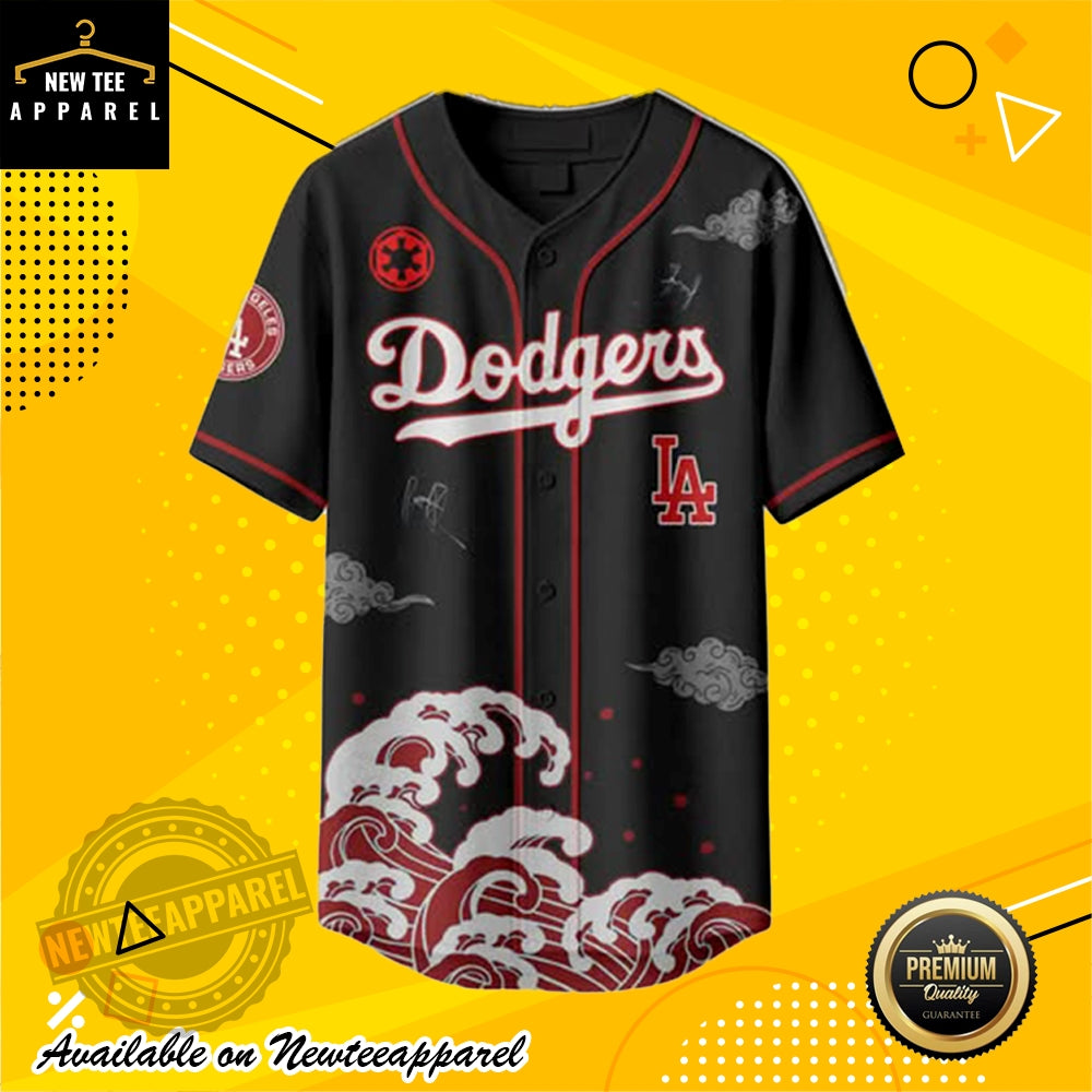 Custom Los Angeles Dodgers Star Wars Baseball Jersey