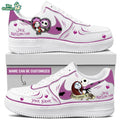 Custom Name Jack Skellington Just Do It Pattern Casual Sneakers Genuine Leather AF1 Shoes