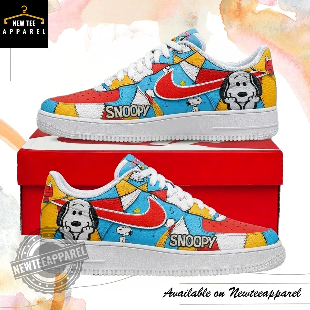 Custom Nike Air Force 1 Snoopy Edition Art Shoes
