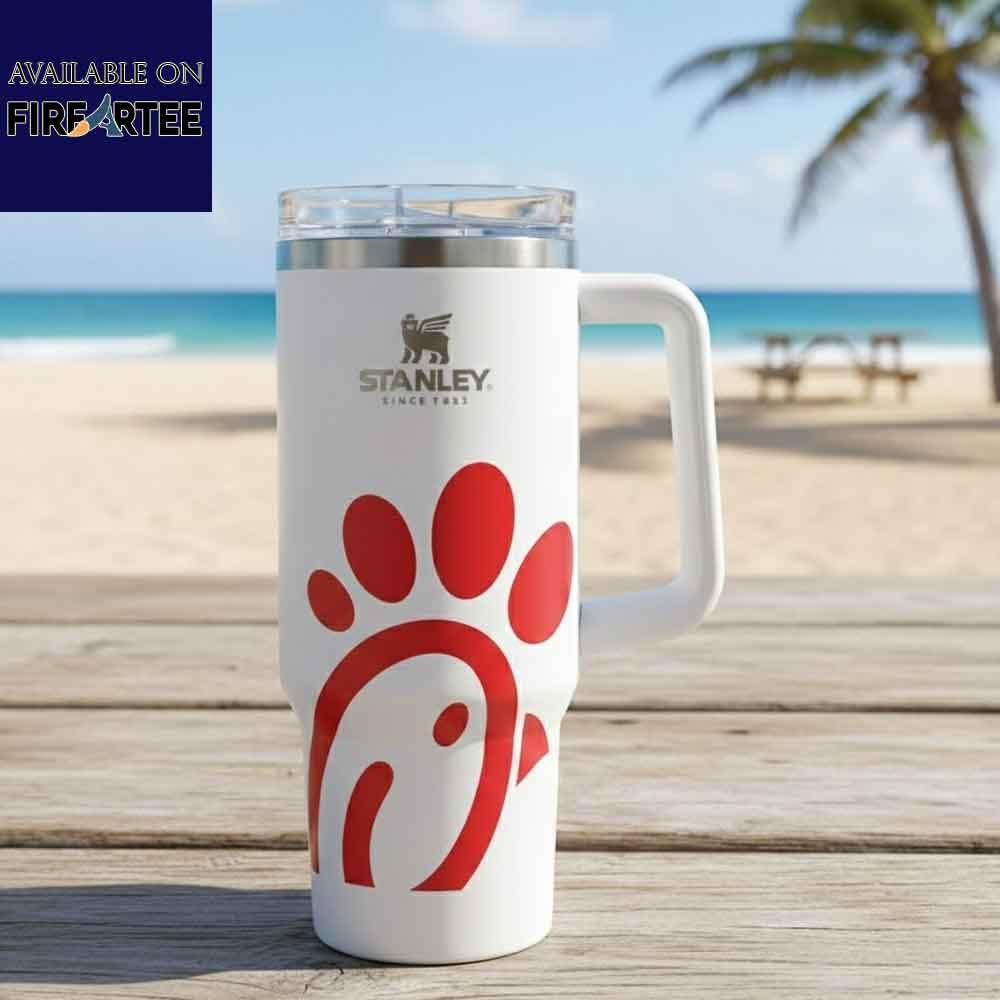 Custom Stanley X Chick Fil A Cup Tumbler 40Oz With Handle