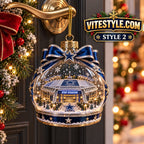 Dallas Cowboys AT&T Stadium Christmas Ornament