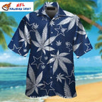 Dallas Cowboys Aloha Shirt – Star And Leaf Tropical Theme