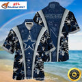 Dallas Cowboys Hawaiian Shirt Dark Blue Star Pattern