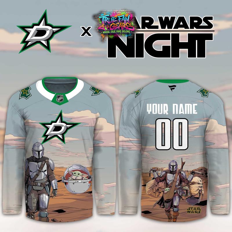 Dallas Stars Star Wars Night 2026 Limited Personalized Hockey Jersey