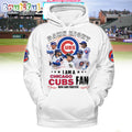 Damn Right I Am A Chicago Cubs Fan Hoodie