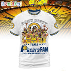 Damn Right I Am A Pacers Fan Forever 3D Shirt