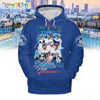 Damn Right Los Angeles Dodgers Fan Now And Forever Hoodie