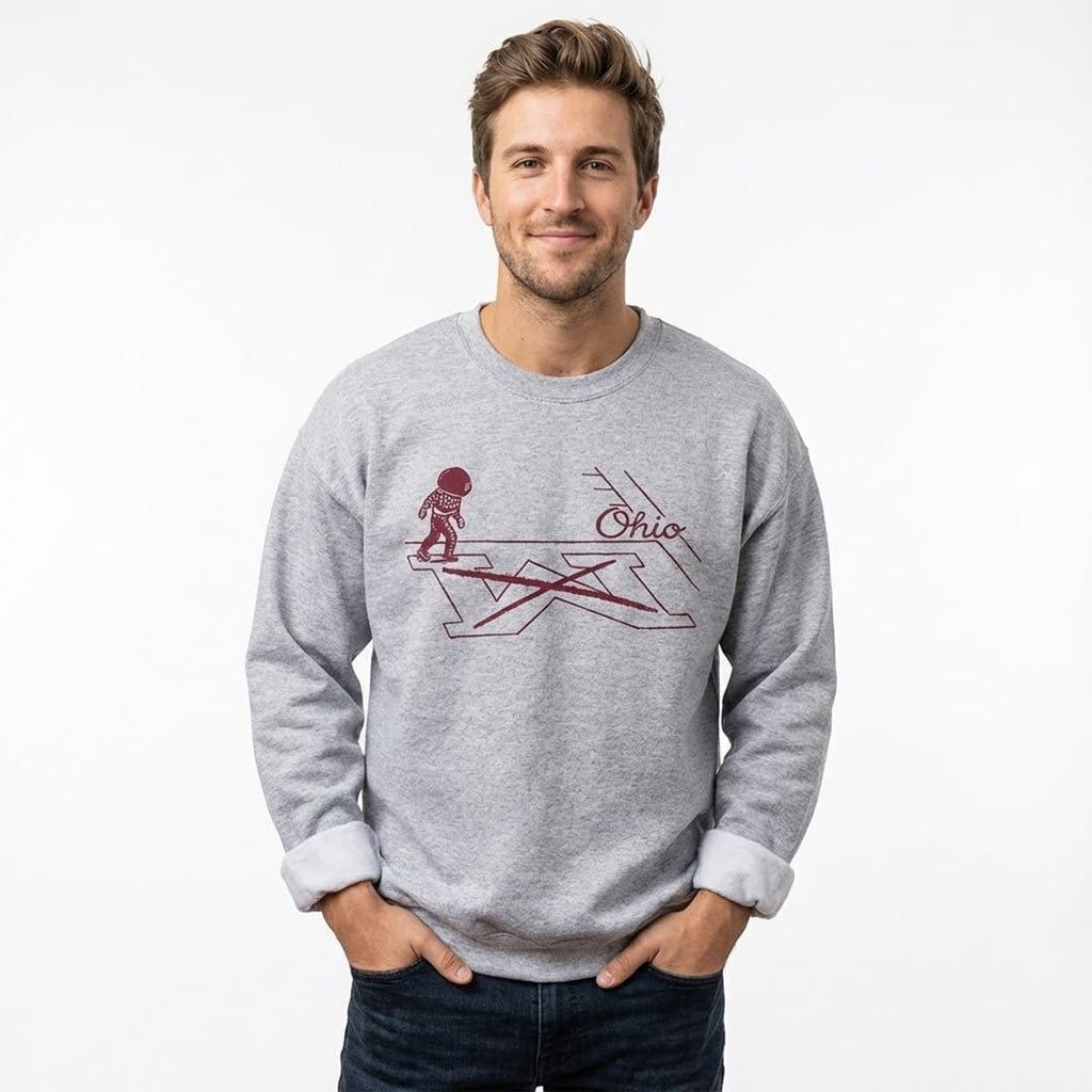 Dancing Mascot Erase The M Ohio State Rivalry Sweatshirt