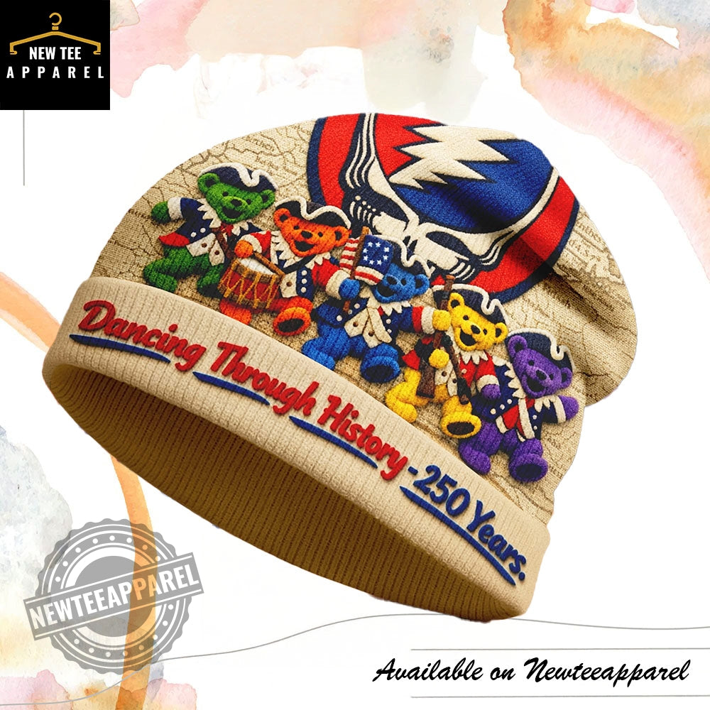 Dancing Through History 250 Years Grateful Dead Beanie Hat