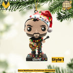 Dave Matthews Christmas Ornament