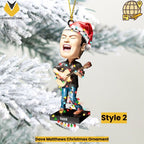 Dave Matthews Christmas Ornament