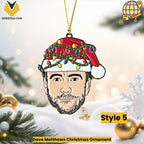 Dave Matthews Christmas Ornament