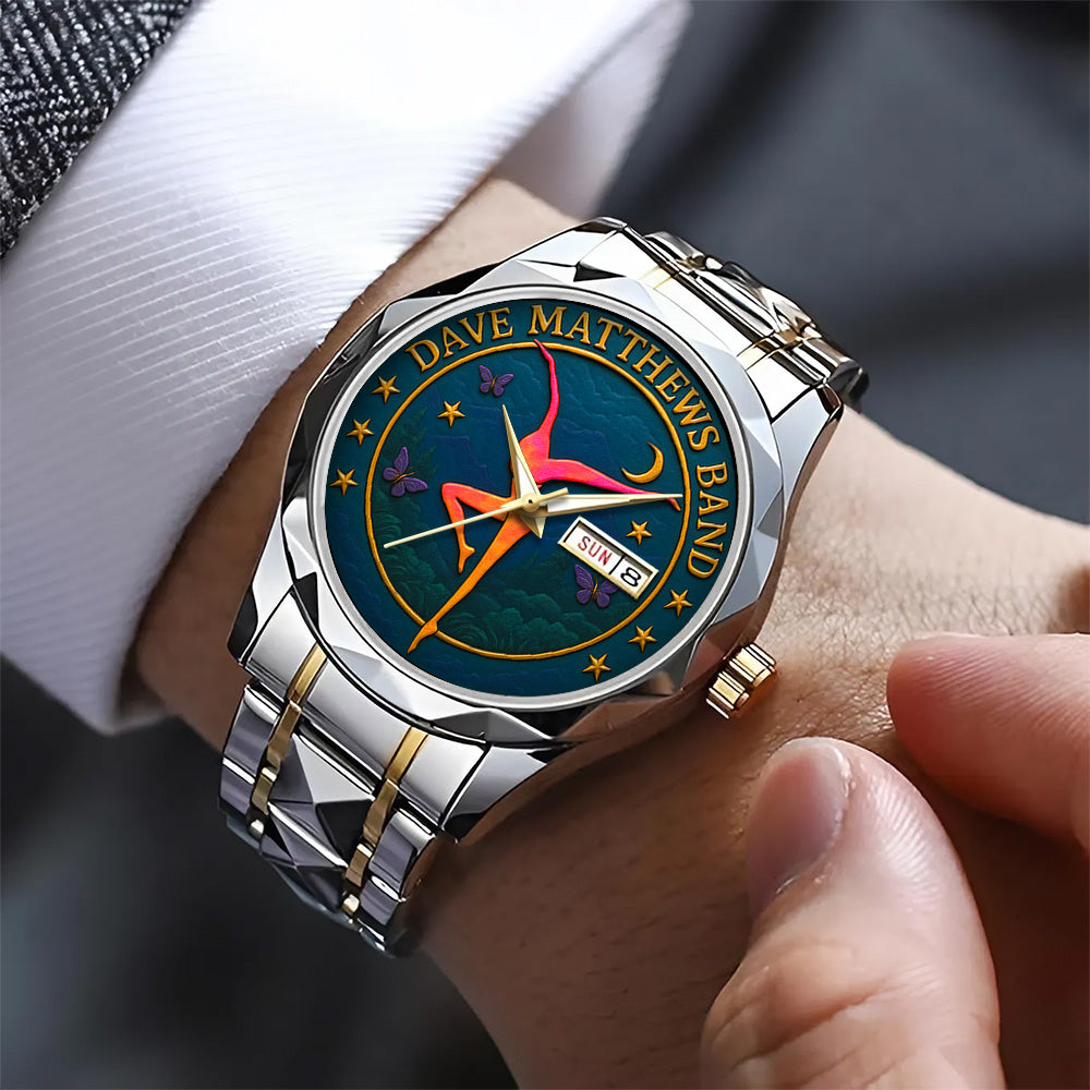 Dave Matthews 35th Anniversary Alloy Luxury Quartz Watch - TANTN15447