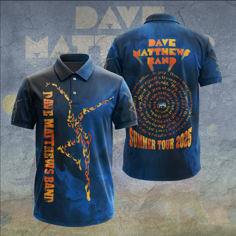 Dave Matthews Tour 2025 3D Apparel – TANTN15449