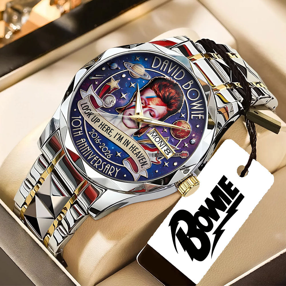 David Bowie Alloy Luxury Quartz Watch - TANTN20901