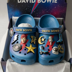 HOT David Bowie Croc Charms