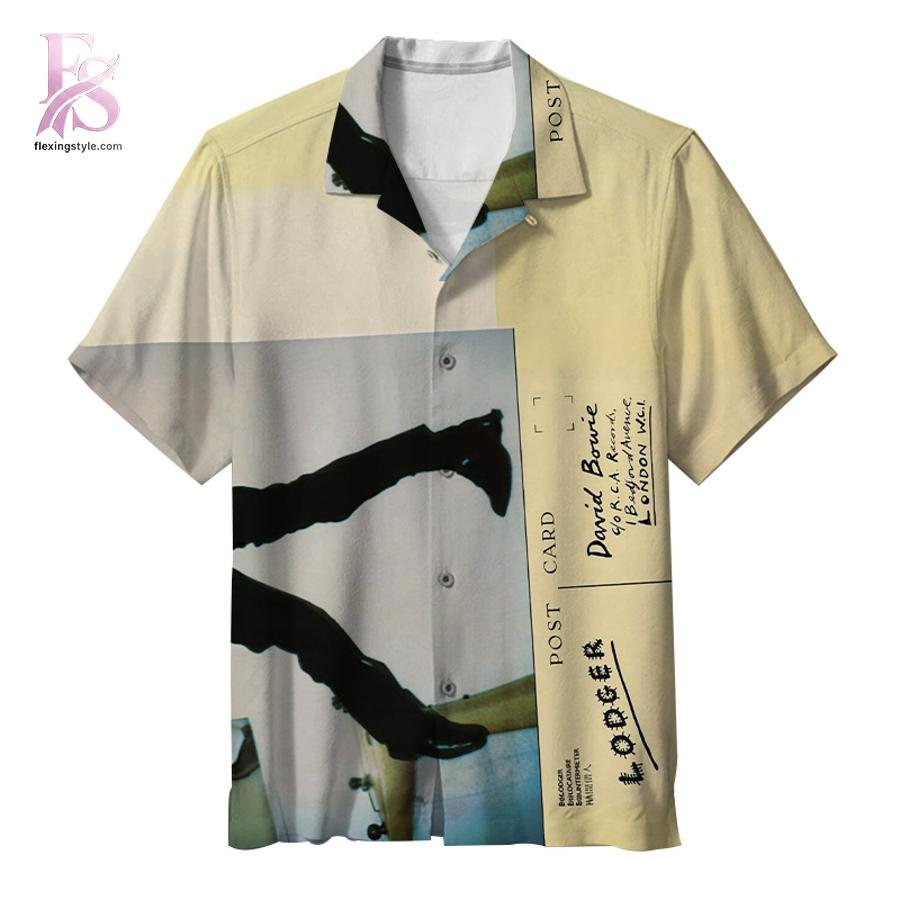 David Bowie Lodger Album Hawaiian Shirt