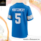 David Montgomery Detroit Lions Jersey