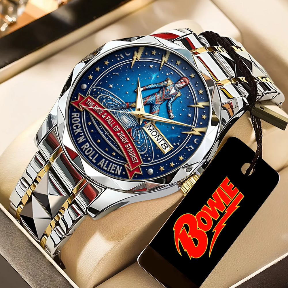 David Bowie Alloy Luxury Quartz Watch - TANTN20809