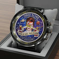 David Bowie Black Stainless Steel Watch - HOATT16103
