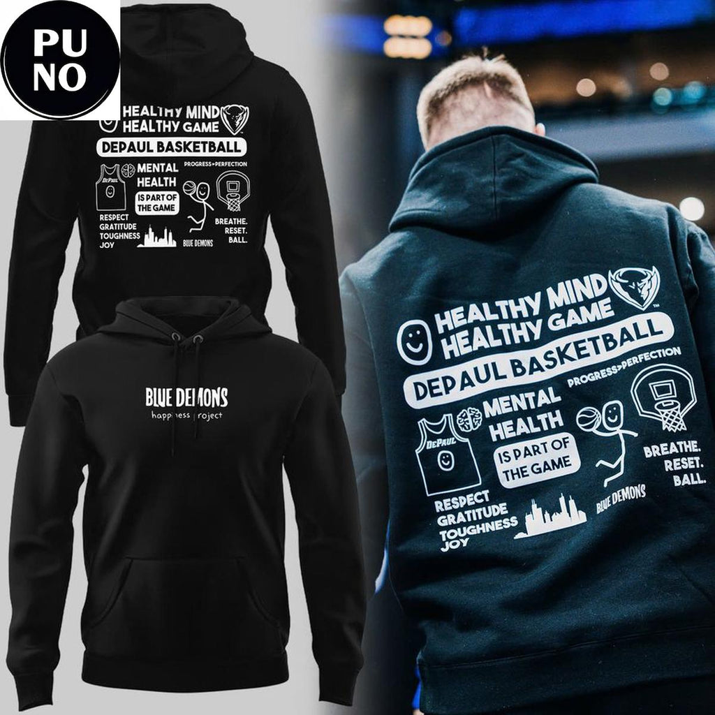 DePaul Blue Demons Happiness Project 2026 Hoodie T-Shirt
